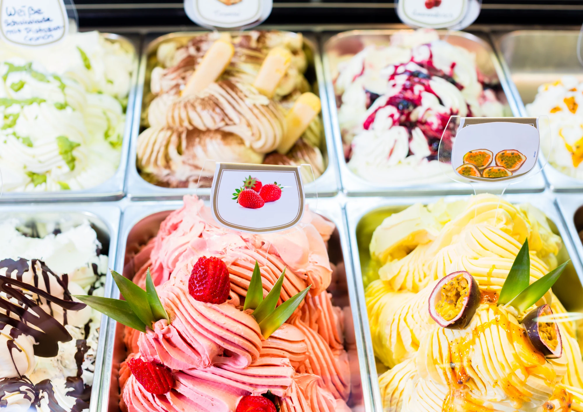 Eisherstellung Früchte Eisherstellung Früchte